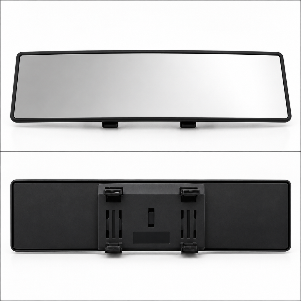Panoramic Rear View Mirror | Wide Angle HD, Universal Fit – Keelu