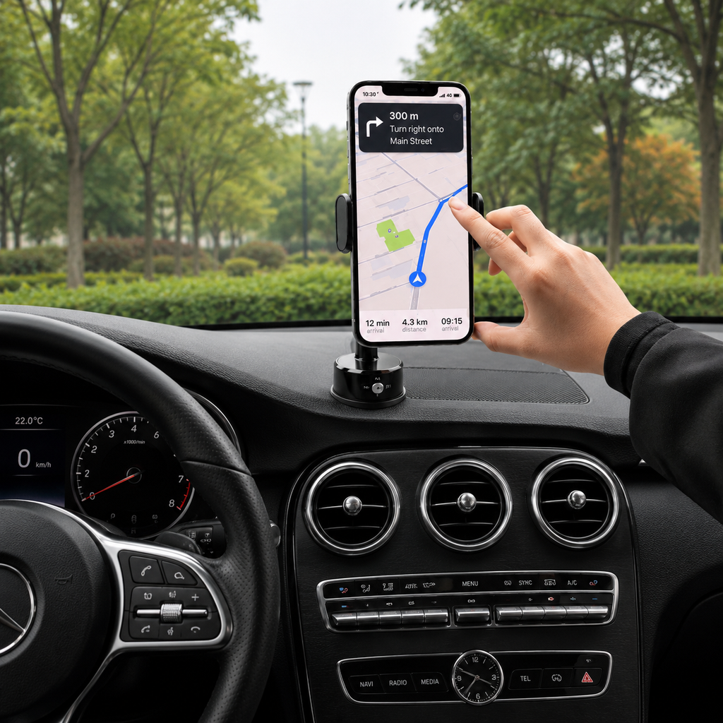 Magnetic Car Mobile Holder Dashboard | 360° Phone Holder