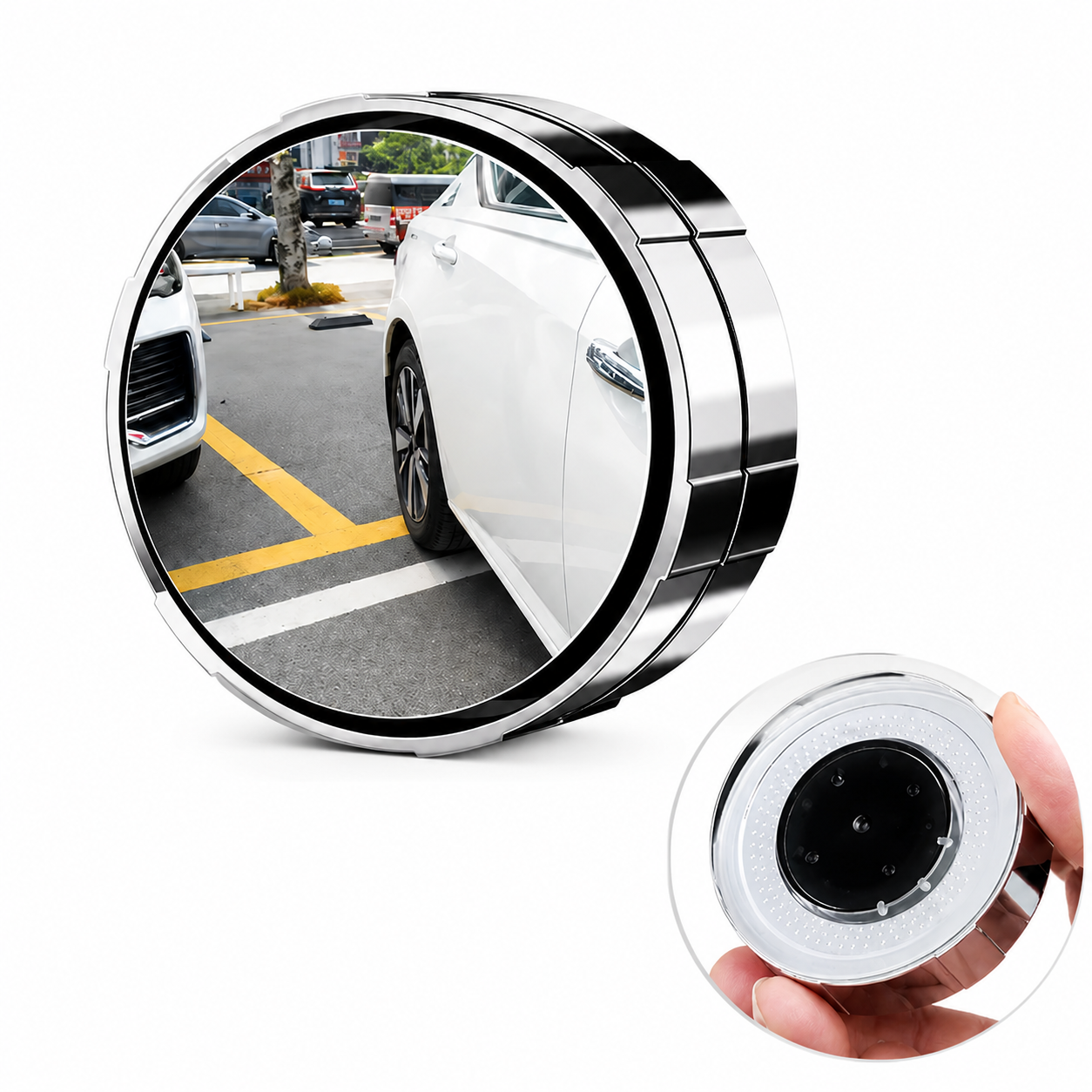 360° HD Blind Spot Mirror | Universal Fit for Cars, SUVs & Trucks, Wide Angle – Keelu